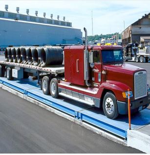 150-ton truck scale