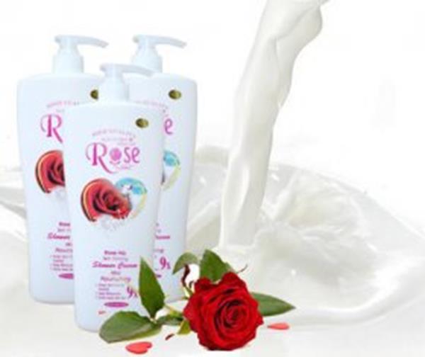 Rose Goats Milk shower gel