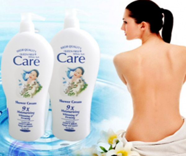 White Soft Care 9x shower gel