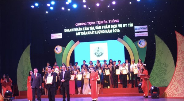 Food safety certificate awarded