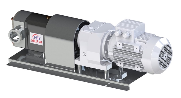 MIT lobe pump coupled motor