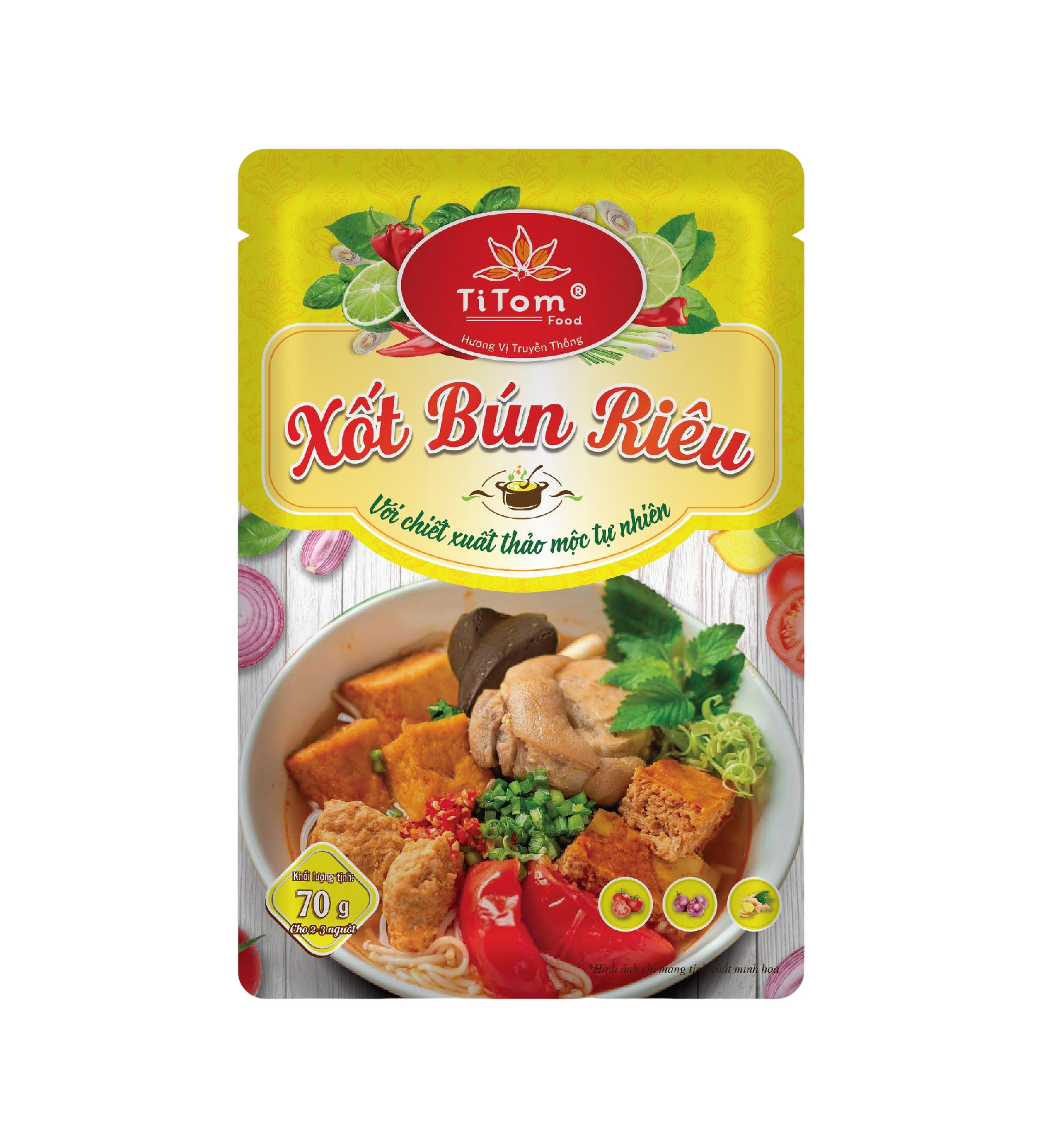 Crab vermicelli sauce