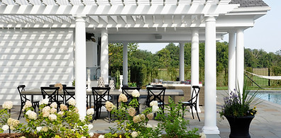 Flower louvered roof