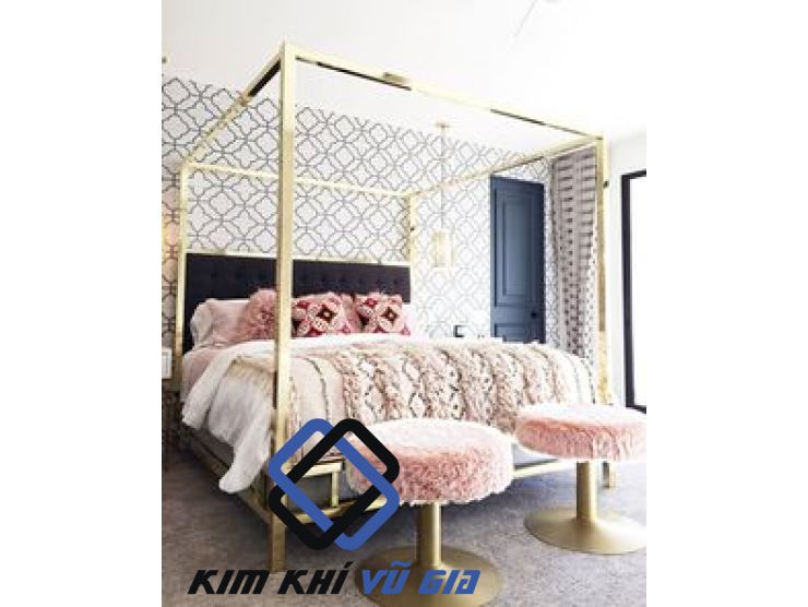 Stainless steel bed