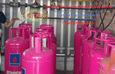 Installation of LPG industrial gas system
