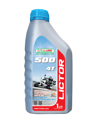 Lictor 500 – 4T engine oil for motorcycles