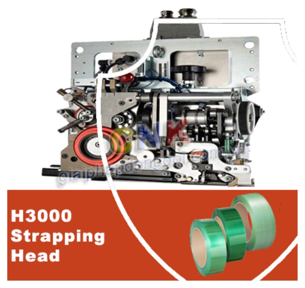 Strapping head