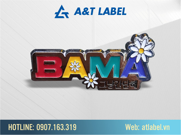 Alloy badge