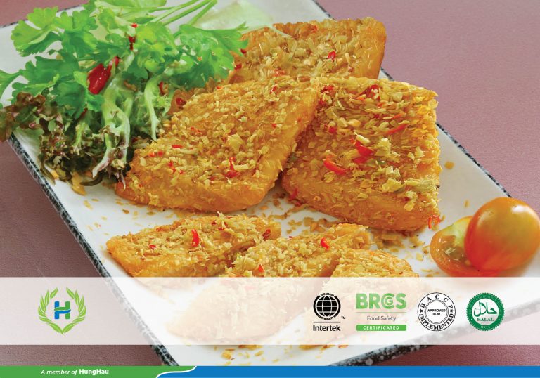 Marinated pangasius (Salt, chili and lemon grass)