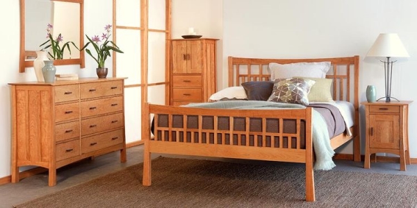 Wooden bedroom furniture