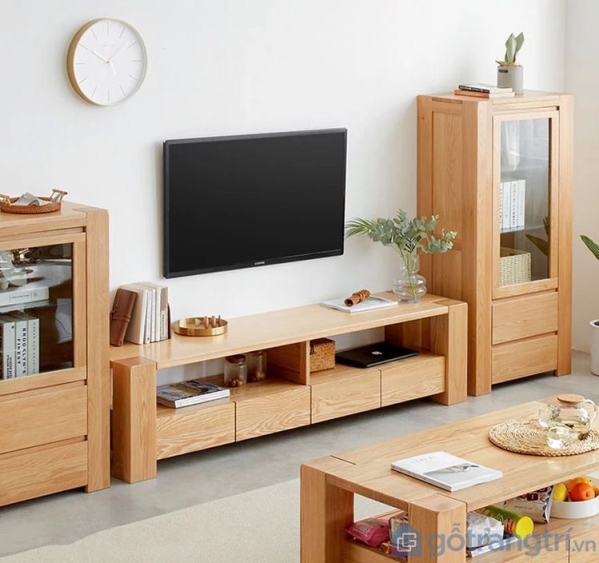 Wooden shelf