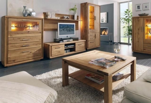 Wooden shelf