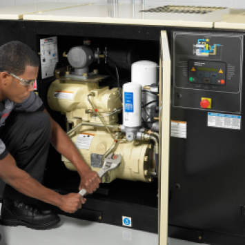 Air compressor repair service
