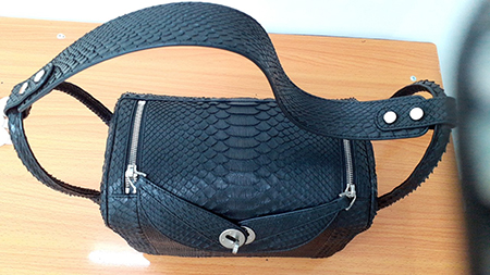 Cowhide women’s handbag