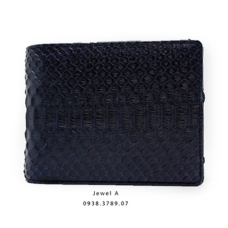 Crocodile leather wallet