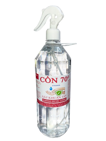 Ethanol 70 degrees - 1000ml spray bottle