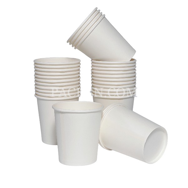 6oz - 180ml white paper cup