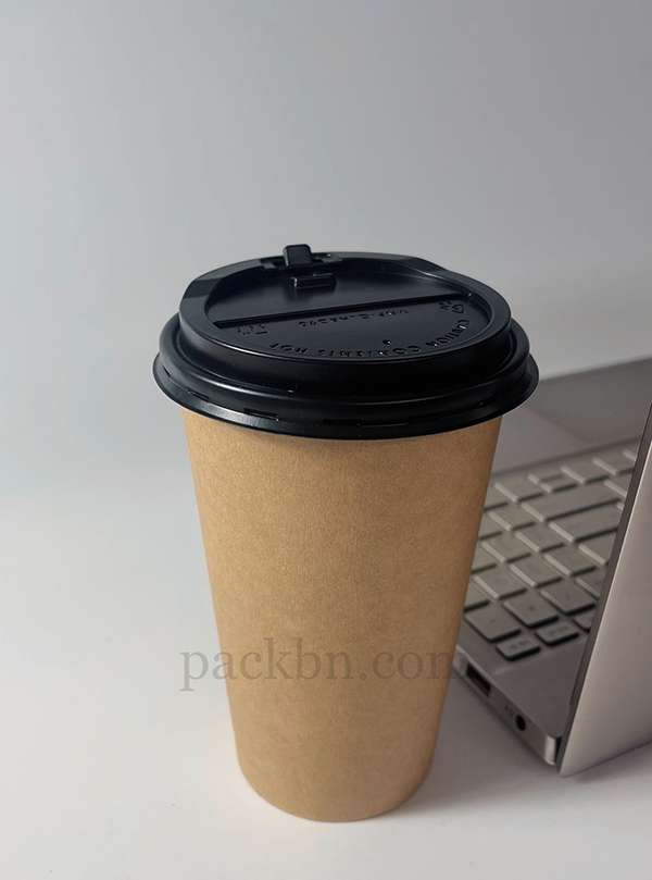 16oz 1PE kraft paper cup