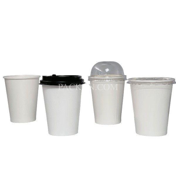 16oz - 500ml white paper cup