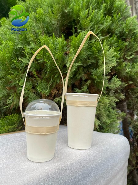 Packbn leaf cup holder strap