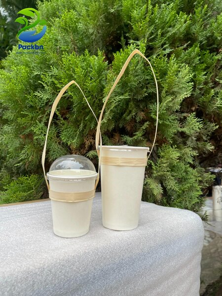 Packbn leaf cup holder strap