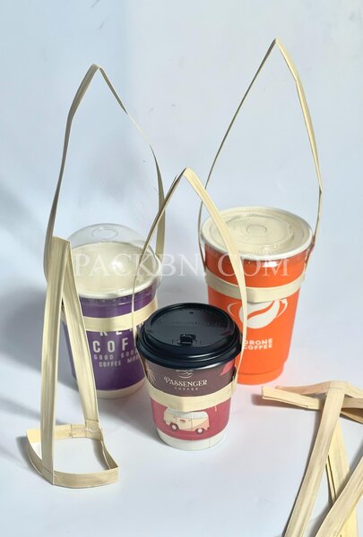 Packbn leaf cup holder strap