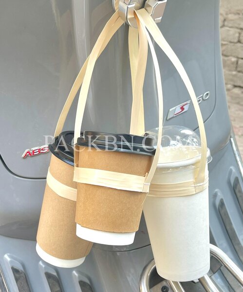 Packbn leaf cup holder strap