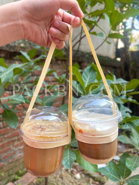 Packbn leaf cup holder strap