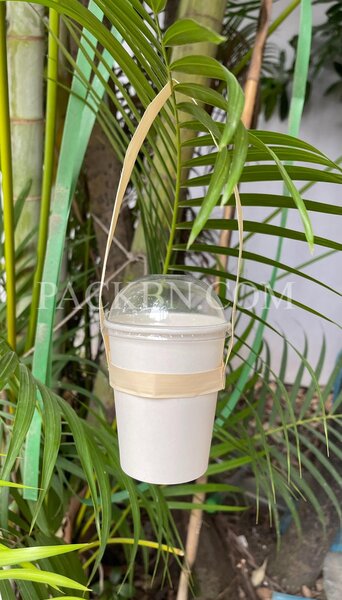 Packbn leaf cup holder strap