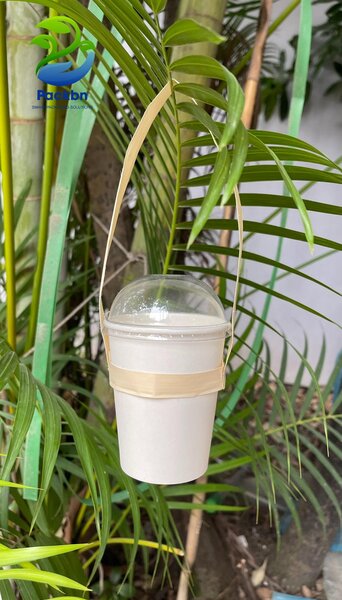 Packbn leaf cup holder strap