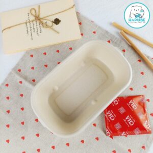 1-compartment bagasse food containers