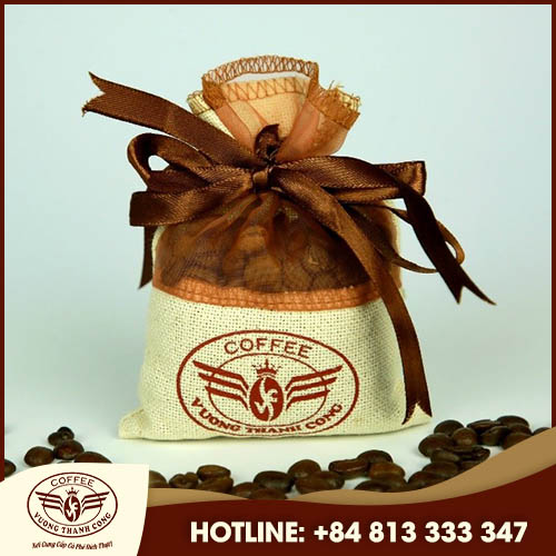 Coffee scented sachet
