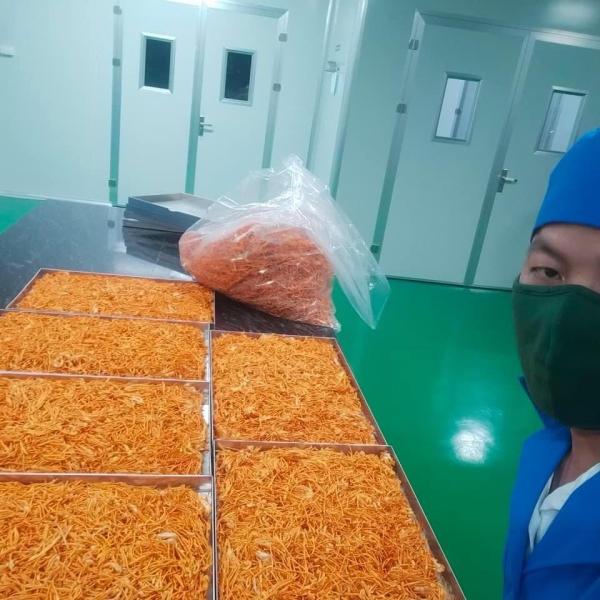 Harvesting process