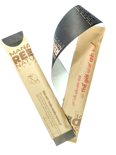 Reed grass straws