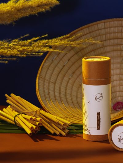 Reed grass straws