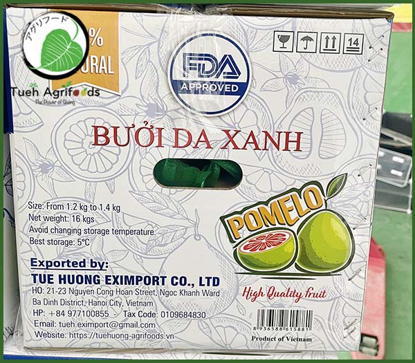 Pomelo exporting
