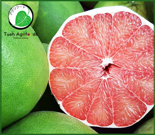 Pink pomelo