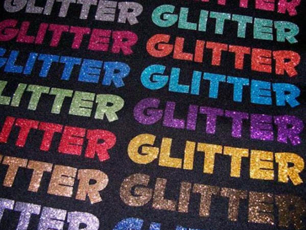 Glitter printing