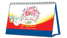 Desk calendar printing