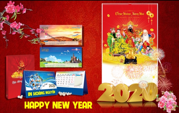 Tet calender printing