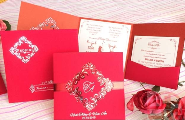 Wedding invitation printing