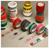 Printed & colored adhesive tape
