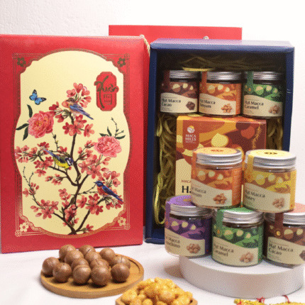 Premium macadamia nut gift box