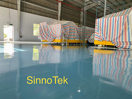 Solvent-free epoxy coating service
