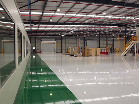 Self-saning epoxy coating service