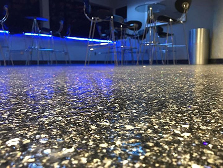 Flake epoxy coating services