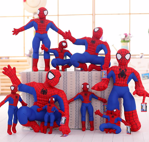 Stuffed spiderman
