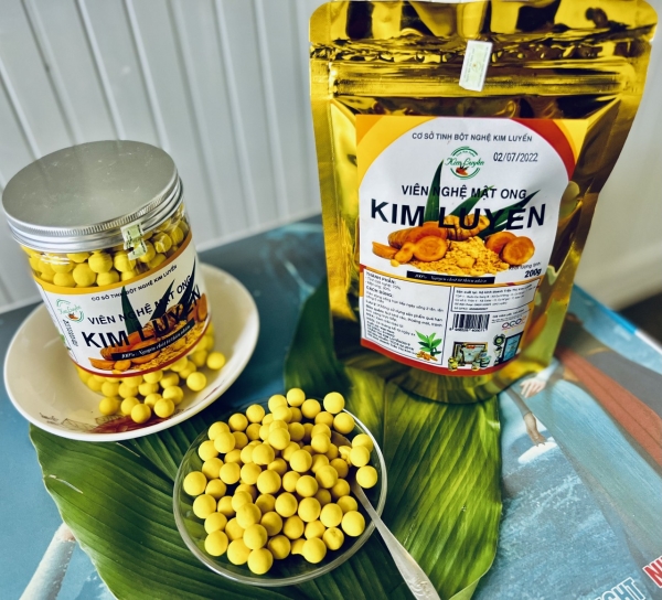 Turmeric starch - Kim Luyen