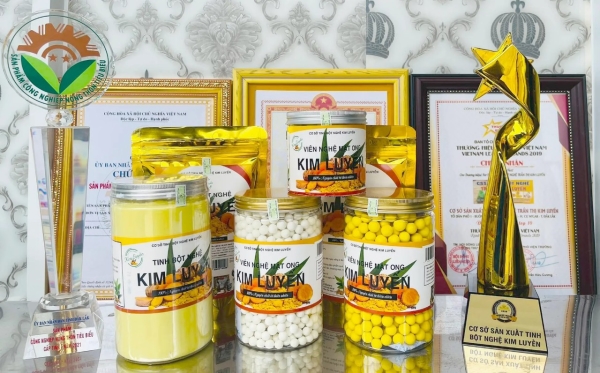 Turmeric starch - Kim Luyen