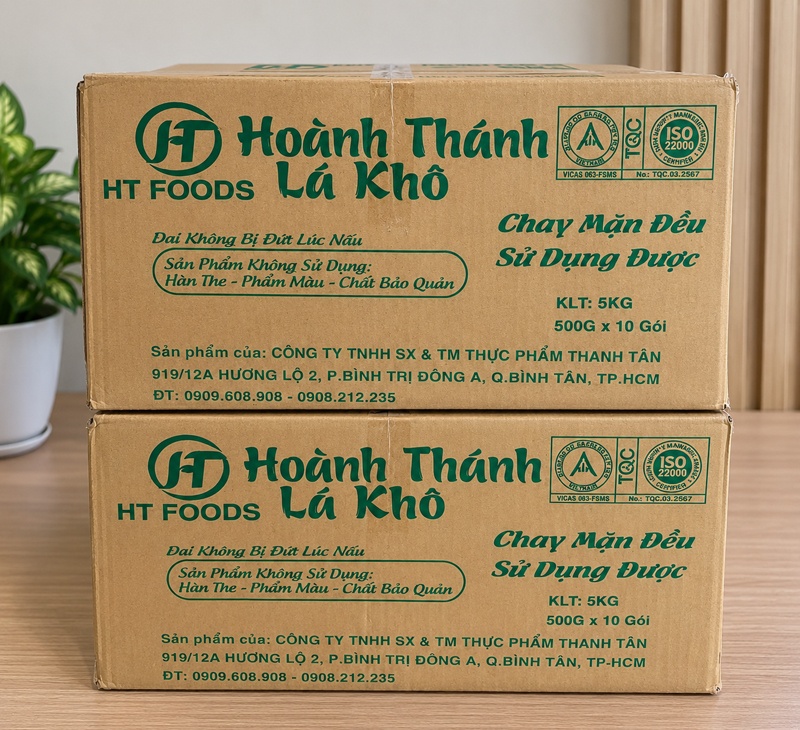 Dried Wonton HT Foods - 500g